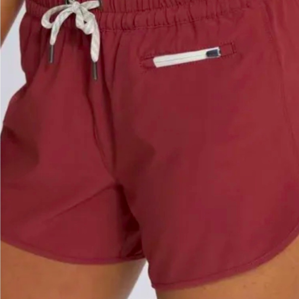 4” inseam- rust color